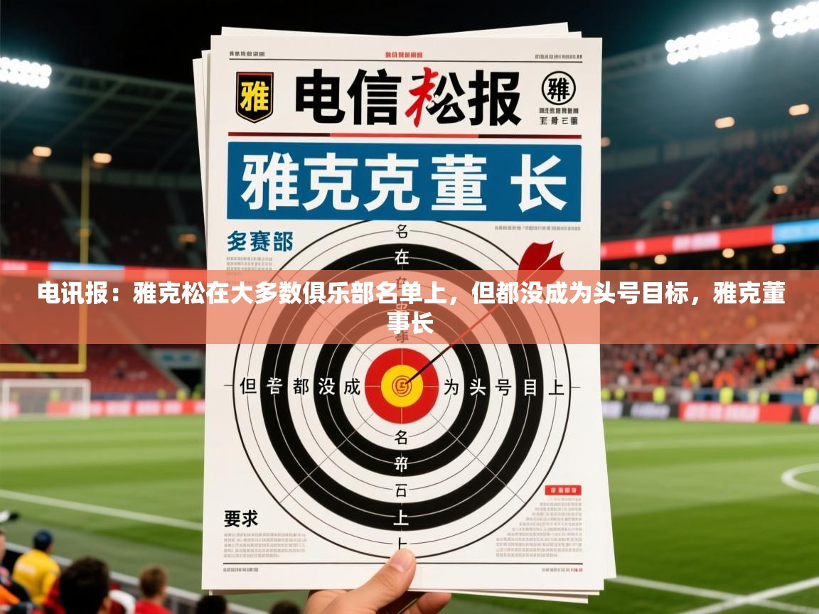 2025爱游戏体育平台电讯报：雅克松在大多数俱乐部名单上，但都没成为头号目标，雅克董事长